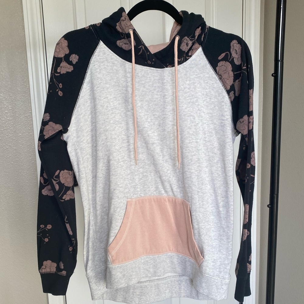 Floral hoodie